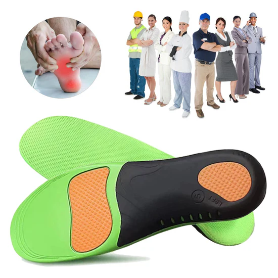 Orthopedic insole for plantar fasciitis